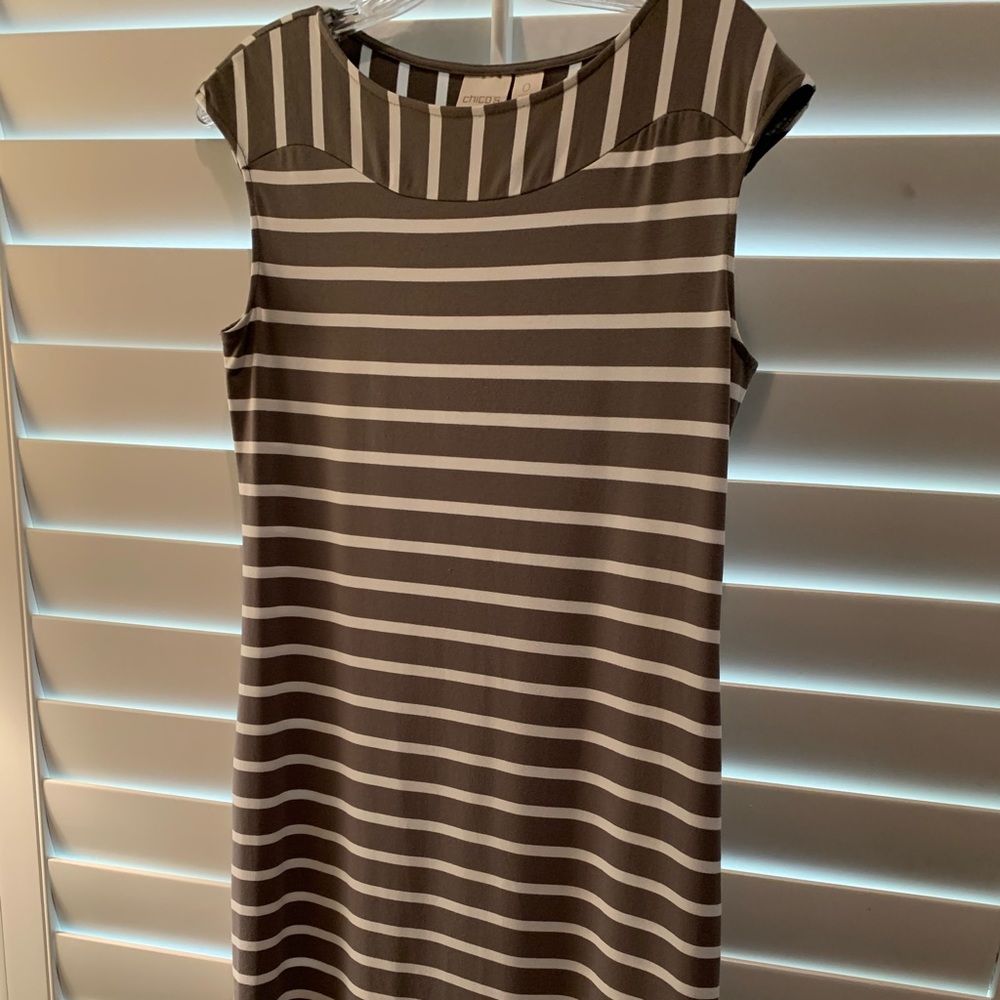 Black & white Aline dress